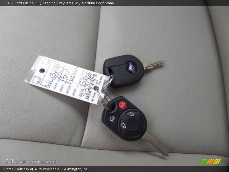 Sterling Grey Metallic / Medium Light Stone 2012 Ford Fusion SEL