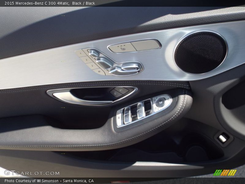 Black / Black 2015 Mercedes-Benz C 300 4Matic