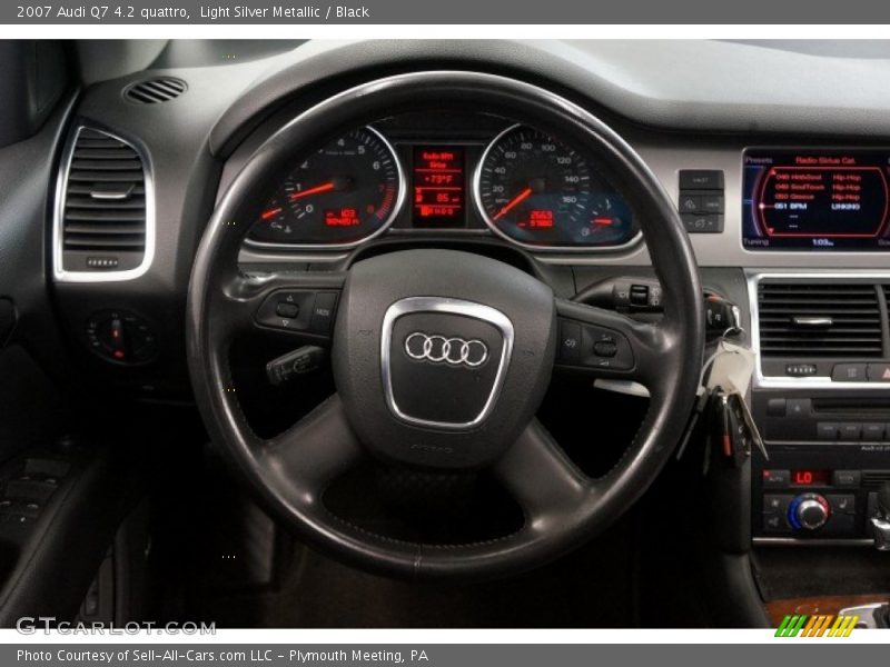 Light Silver Metallic / Black 2007 Audi Q7 4.2 quattro