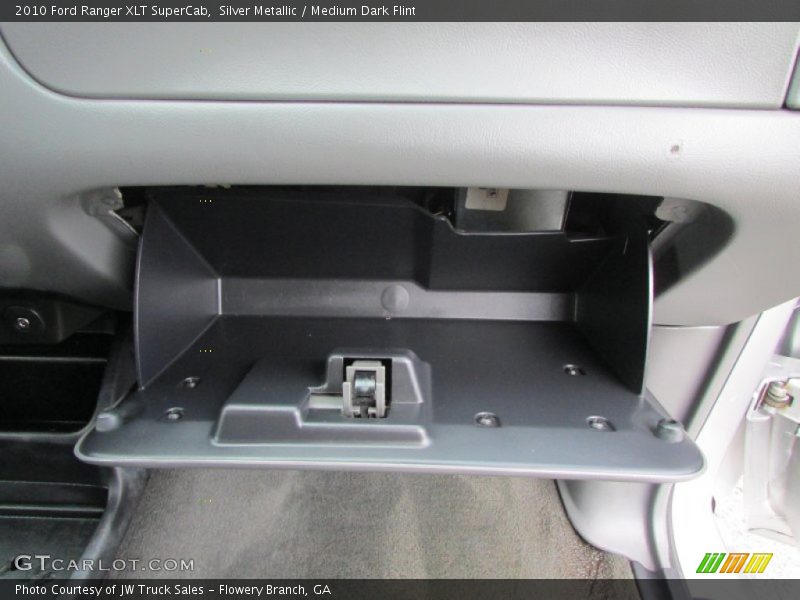 Silver Metallic / Medium Dark Flint 2010 Ford Ranger XLT SuperCab