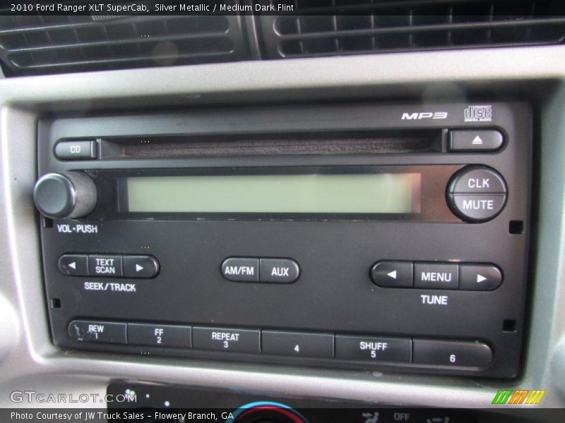 Silver Metallic / Medium Dark Flint 2010 Ford Ranger XLT SuperCab