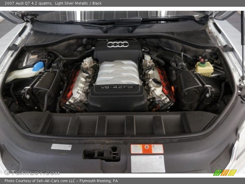 Light Silver Metallic / Black 2007 Audi Q7 4.2 quattro