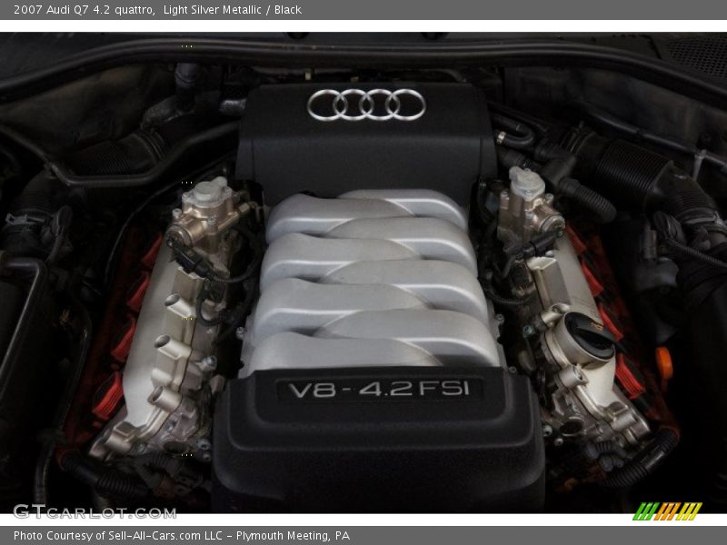 Light Silver Metallic / Black 2007 Audi Q7 4.2 quattro