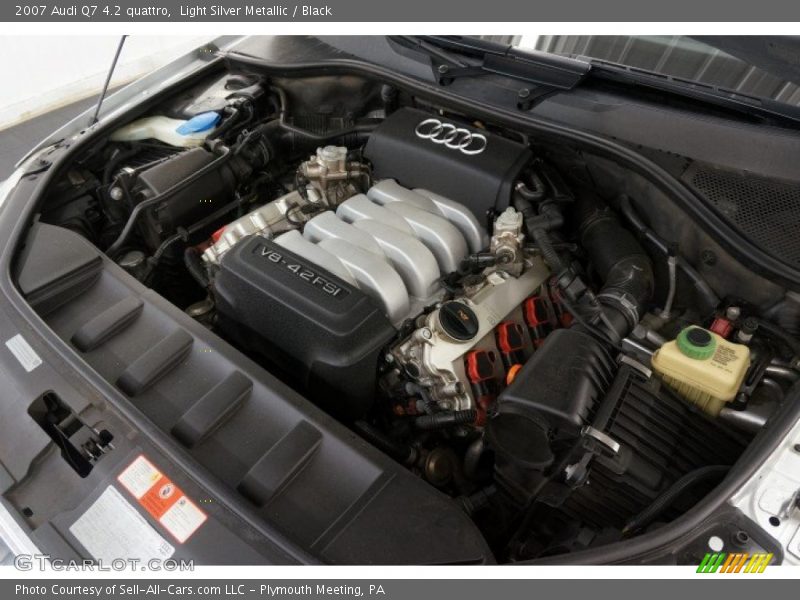 Light Silver Metallic / Black 2007 Audi Q7 4.2 quattro