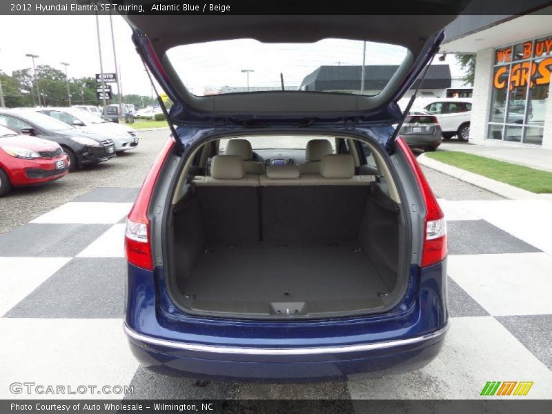 Atlantic Blue / Beige 2012 Hyundai Elantra SE Touring