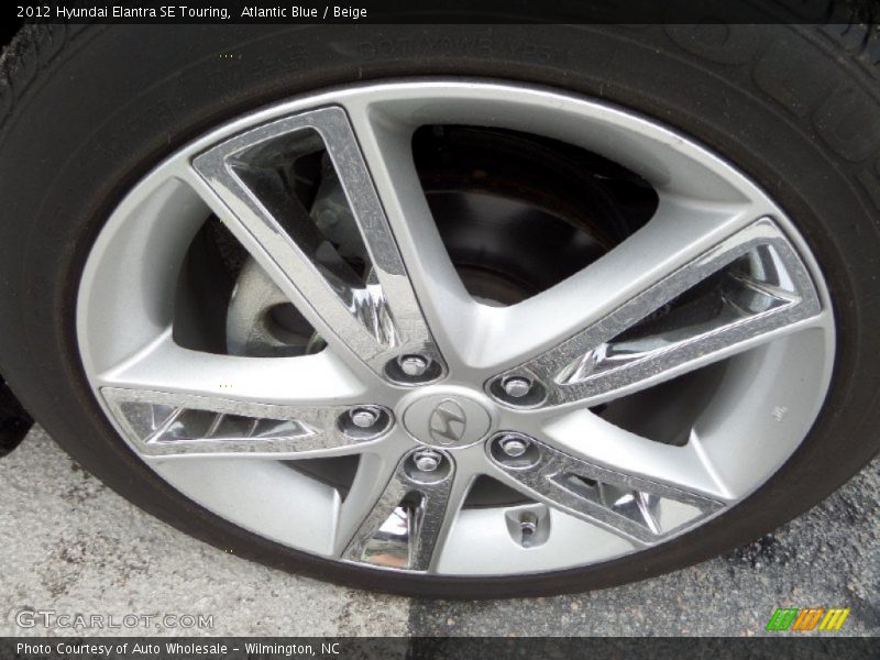 Atlantic Blue / Beige 2012 Hyundai Elantra SE Touring