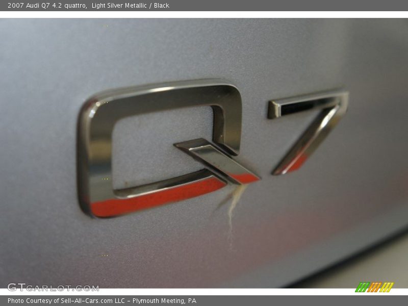 Light Silver Metallic / Black 2007 Audi Q7 4.2 quattro