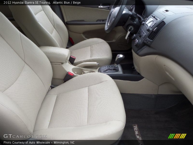 Atlantic Blue / Beige 2012 Hyundai Elantra SE Touring