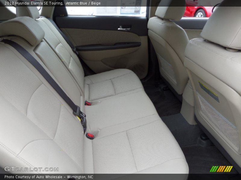 Atlantic Blue / Beige 2012 Hyundai Elantra SE Touring