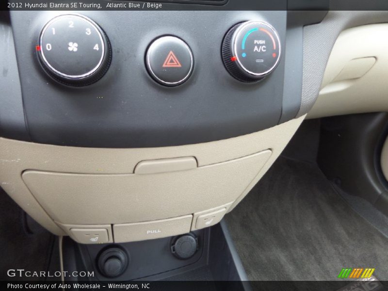 Atlantic Blue / Beige 2012 Hyundai Elantra SE Touring