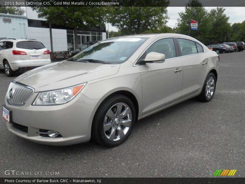 Gold Mist Metallic / Cocoa/Cashmere 2011 Buick LaCrosse CXS