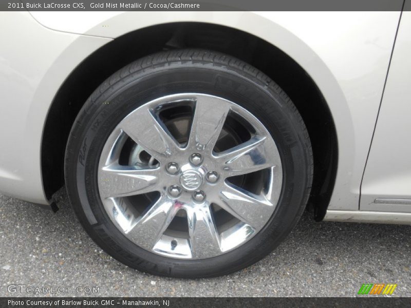 Gold Mist Metallic / Cocoa/Cashmere 2011 Buick LaCrosse CXS