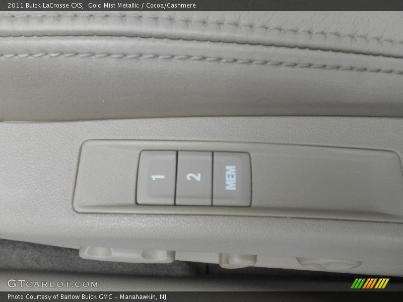 Gold Mist Metallic / Cocoa/Cashmere 2011 Buick LaCrosse CXS