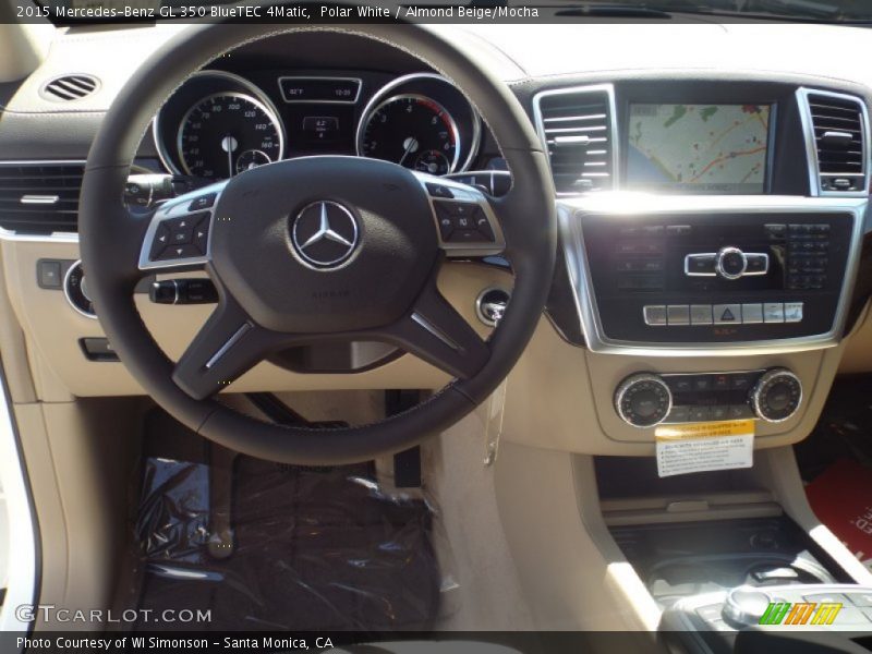 Polar White / Almond Beige/Mocha 2015 Mercedes-Benz GL 350 BlueTEC 4Matic