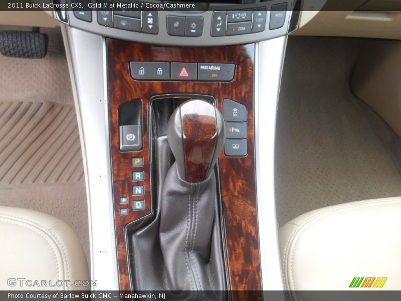 Gold Mist Metallic / Cocoa/Cashmere 2011 Buick LaCrosse CXS