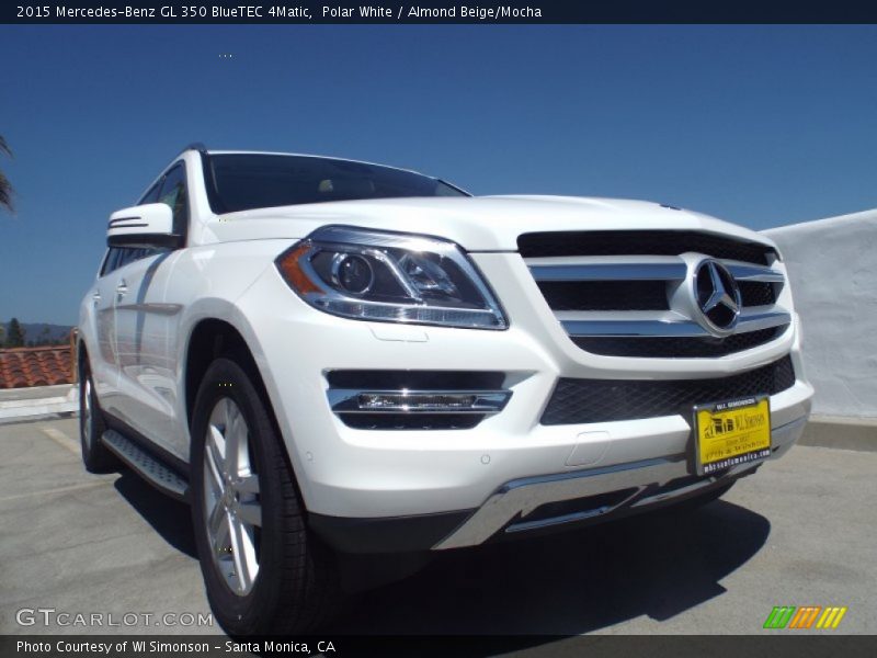 Polar White / Almond Beige/Mocha 2015 Mercedes-Benz GL 350 BlueTEC 4Matic