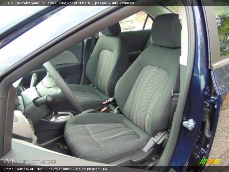 Front Seat of 2015 Sonic LT Sedan