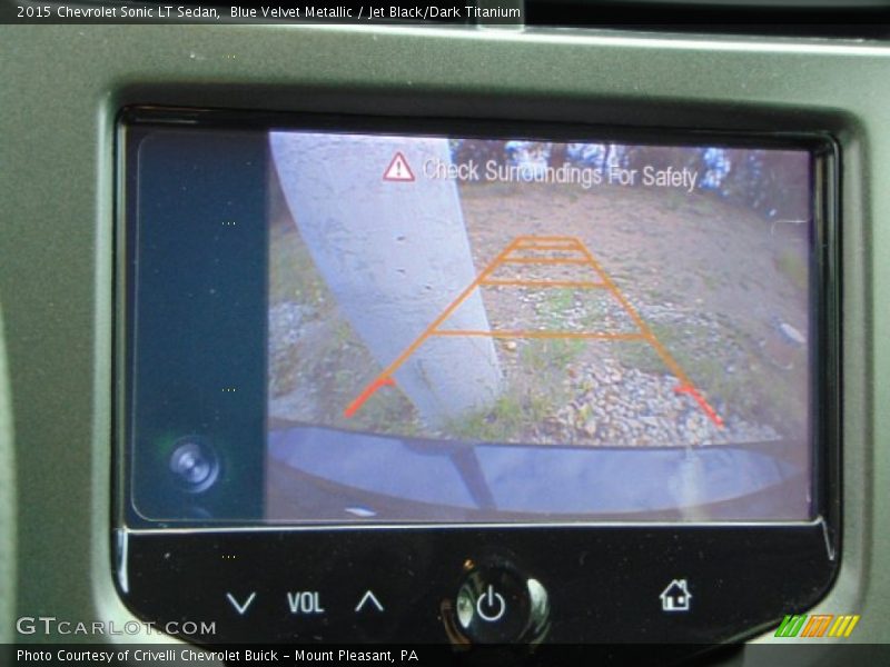 Blue Velvet Metallic / Jet Black/Dark Titanium 2015 Chevrolet Sonic LT Sedan