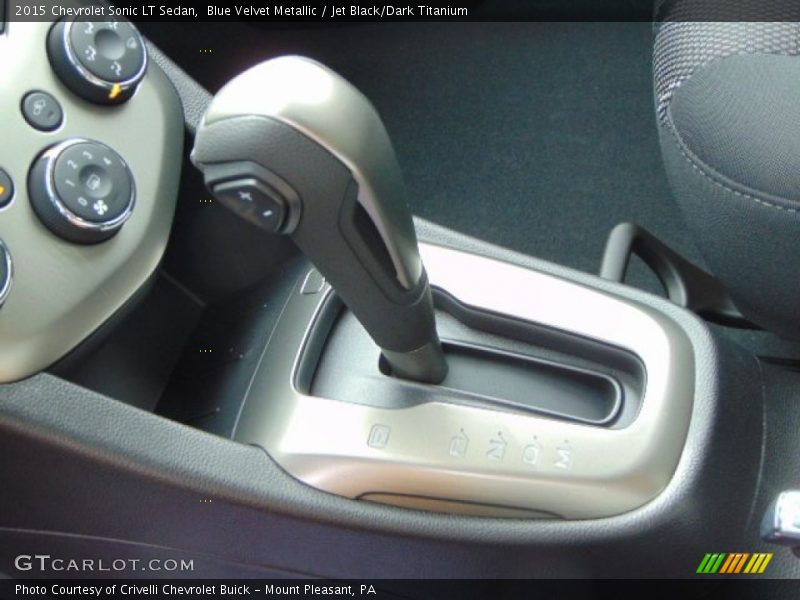  2015 Sonic LT Sedan 6 Speed Automatic Shifter