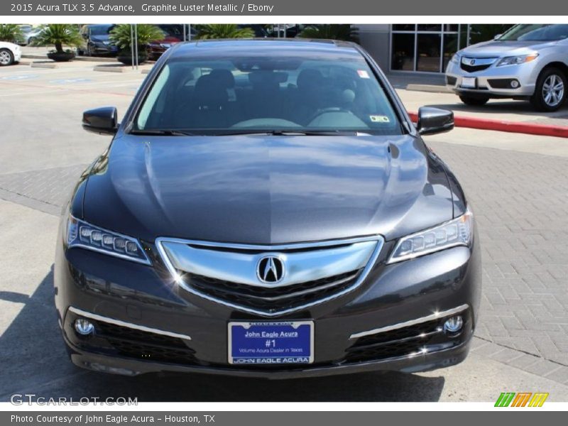 Graphite Luster Metallic / Ebony 2015 Acura TLX 3.5 Advance