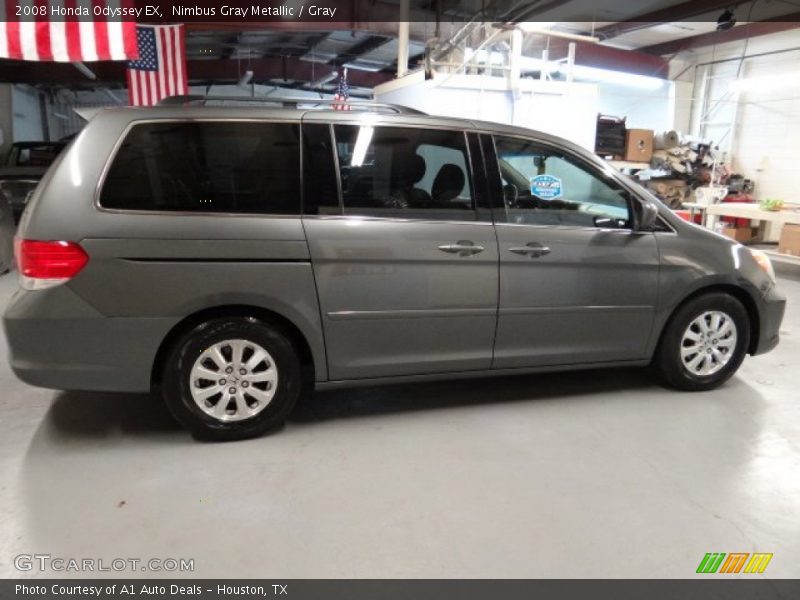 Nimbus Gray Metallic / Gray 2008 Honda Odyssey EX