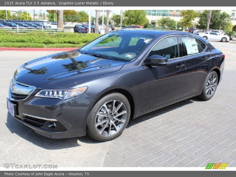 Graphite Luster Metallic / Ebony 2015 Acura TLX 3.5 Advance