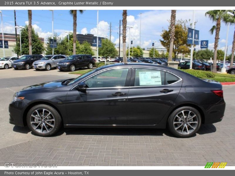 Graphite Luster Metallic / Ebony 2015 Acura TLX 3.5 Advance
