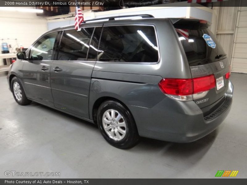 Nimbus Gray Metallic / Gray 2008 Honda Odyssey EX