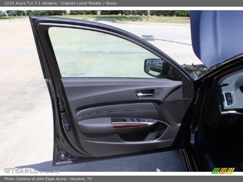 Graphite Luster Metallic / Ebony 2015 Acura TLX 3.5 Advance
