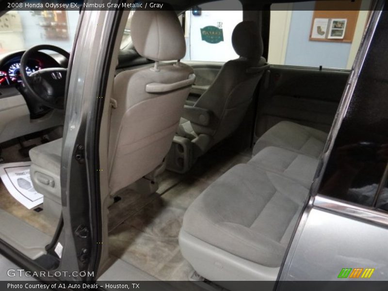 Nimbus Gray Metallic / Gray 2008 Honda Odyssey EX