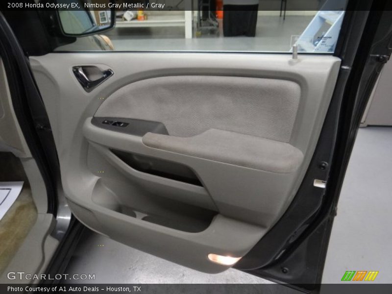 Nimbus Gray Metallic / Gray 2008 Honda Odyssey EX