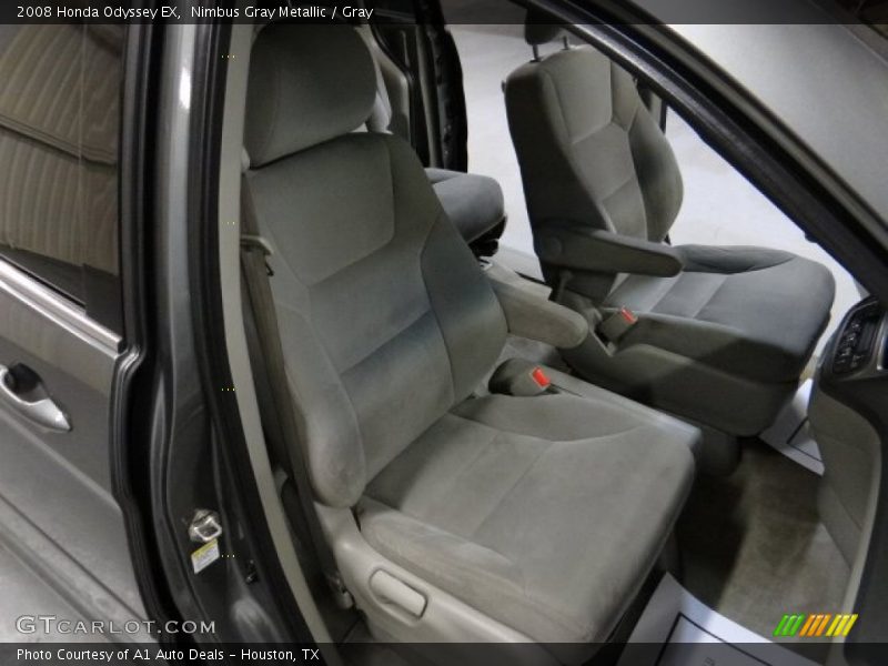 Nimbus Gray Metallic / Gray 2008 Honda Odyssey EX