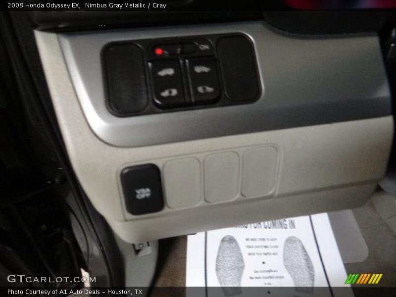 Nimbus Gray Metallic / Gray 2008 Honda Odyssey EX