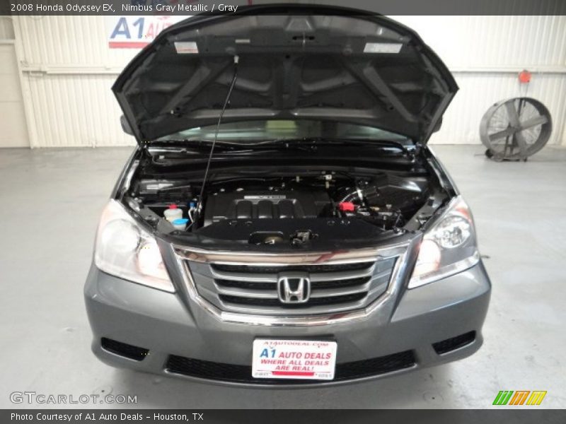 Nimbus Gray Metallic / Gray 2008 Honda Odyssey EX