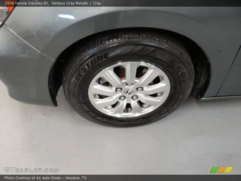 Nimbus Gray Metallic / Gray 2008 Honda Odyssey EX