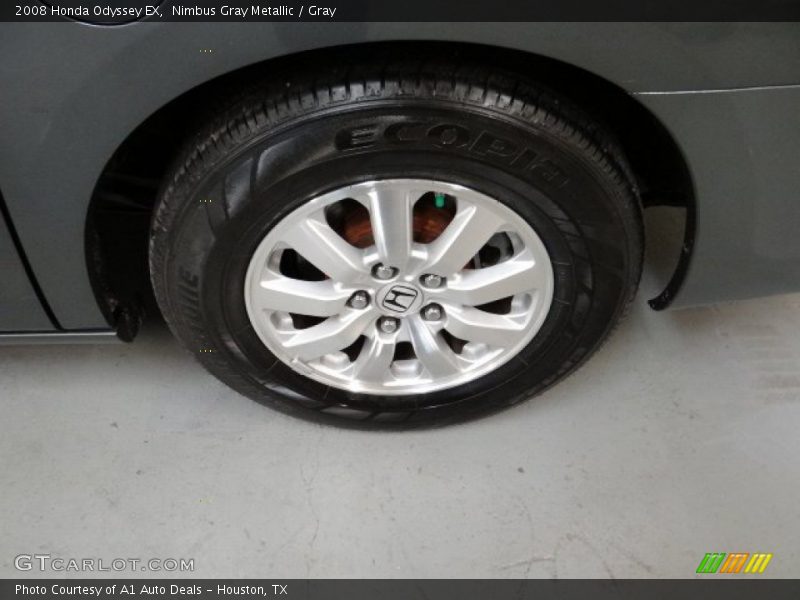 Nimbus Gray Metallic / Gray 2008 Honda Odyssey EX