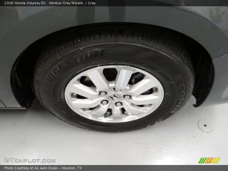 Nimbus Gray Metallic / Gray 2008 Honda Odyssey EX