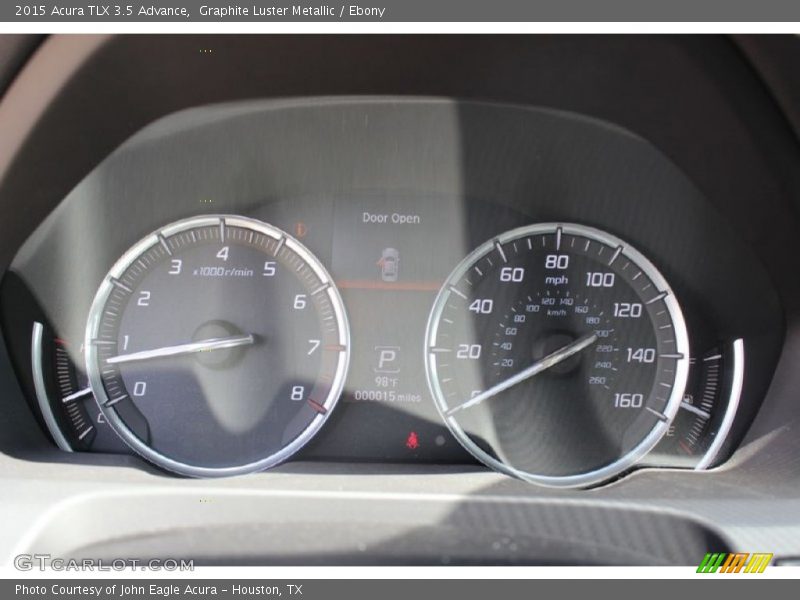 Graphite Luster Metallic / Ebony 2015 Acura TLX 3.5 Advance
