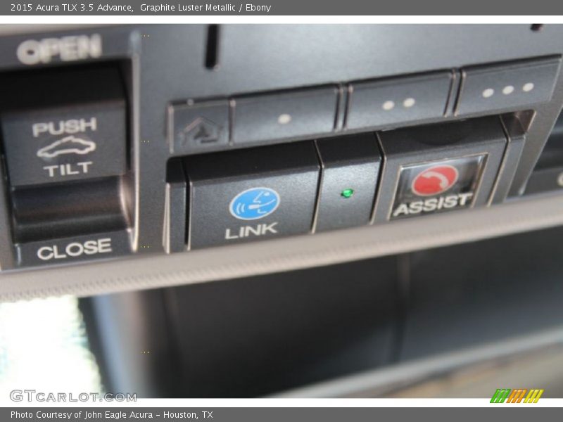 Graphite Luster Metallic / Ebony 2015 Acura TLX 3.5 Advance