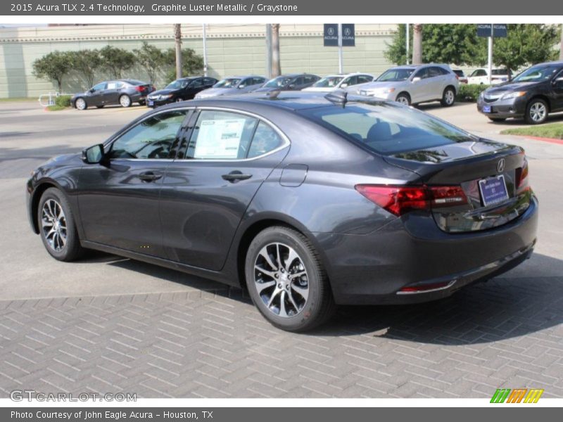 Graphite Luster Metallic / Graystone 2015 Acura TLX 2.4 Technology
