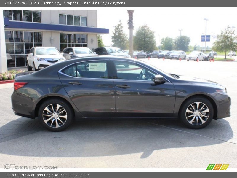 Graphite Luster Metallic / Graystone 2015 Acura TLX 2.4 Technology