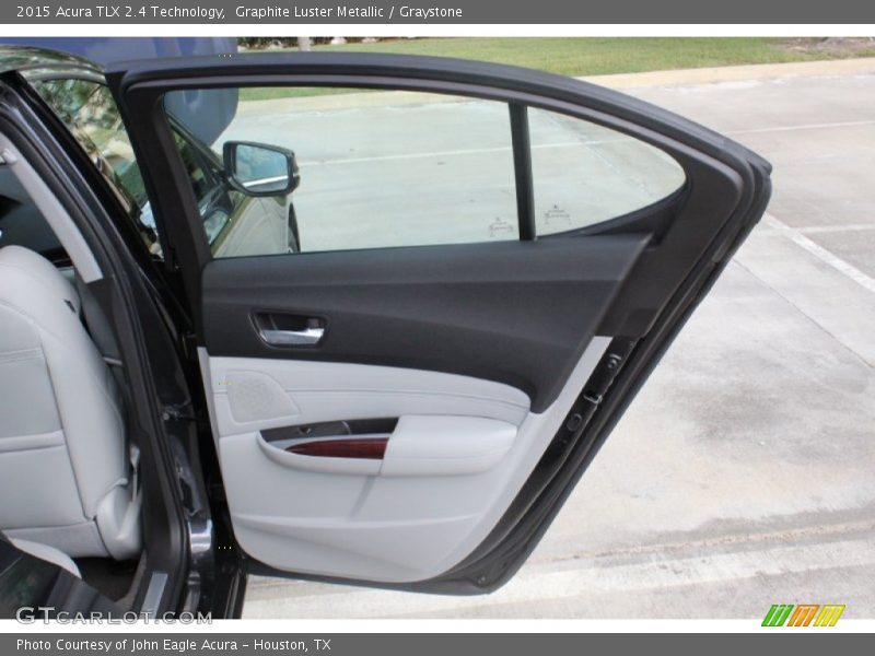 Graphite Luster Metallic / Graystone 2015 Acura TLX 2.4 Technology