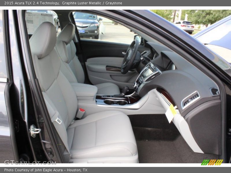 Graphite Luster Metallic / Graystone 2015 Acura TLX 2.4 Technology