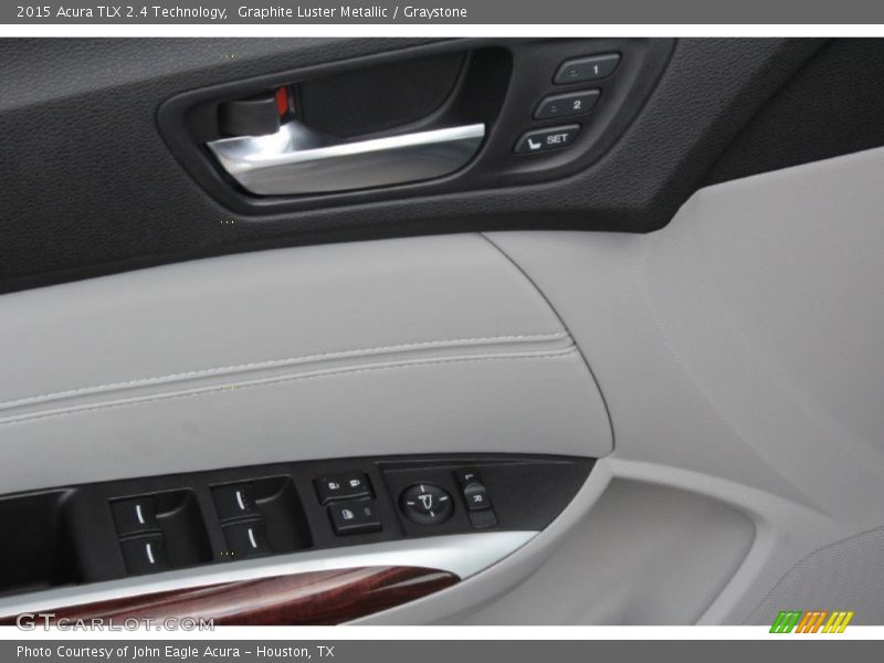 Graphite Luster Metallic / Graystone 2015 Acura TLX 2.4 Technology