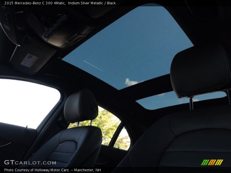 Iridium Silver Metallic / Black 2015 Mercedes-Benz C 300 4Matic