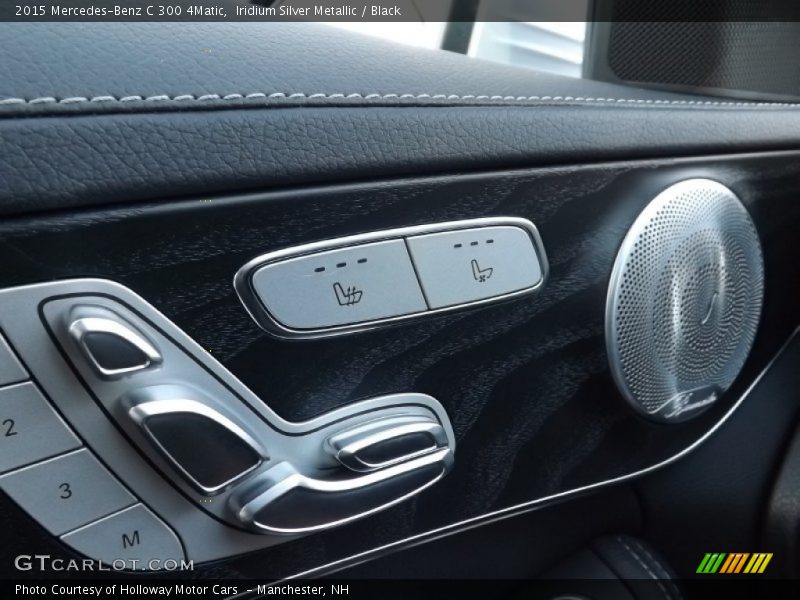 Iridium Silver Metallic / Black 2015 Mercedes-Benz C 300 4Matic