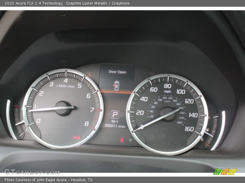 Graphite Luster Metallic / Graystone 2015 Acura TLX 2.4 Technology