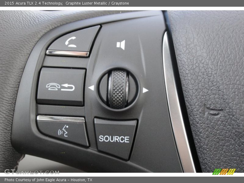 Graphite Luster Metallic / Graystone 2015 Acura TLX 2.4 Technology