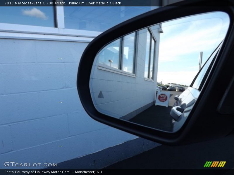 Paladium Silver Metallic / Black 2015 Mercedes-Benz C 300 4Matic