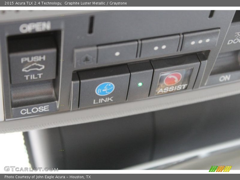 Graphite Luster Metallic / Graystone 2015 Acura TLX 2.4 Technology